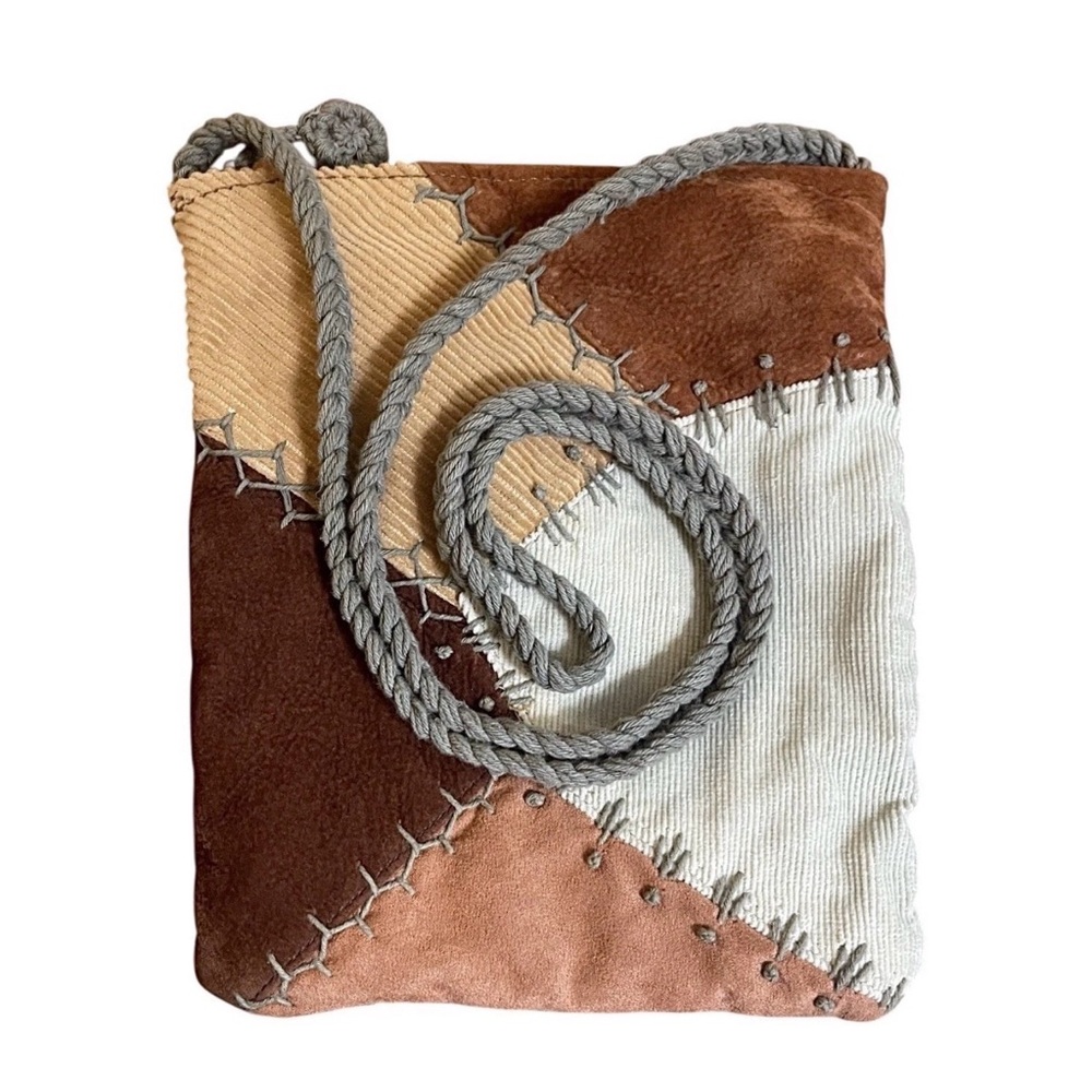 Patchwork Boho Crossbody Purse